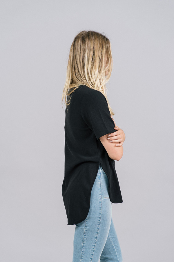 Storm & Marie Samuel Slit Hem Top Storm & Marie Samuel Slit Hem Top