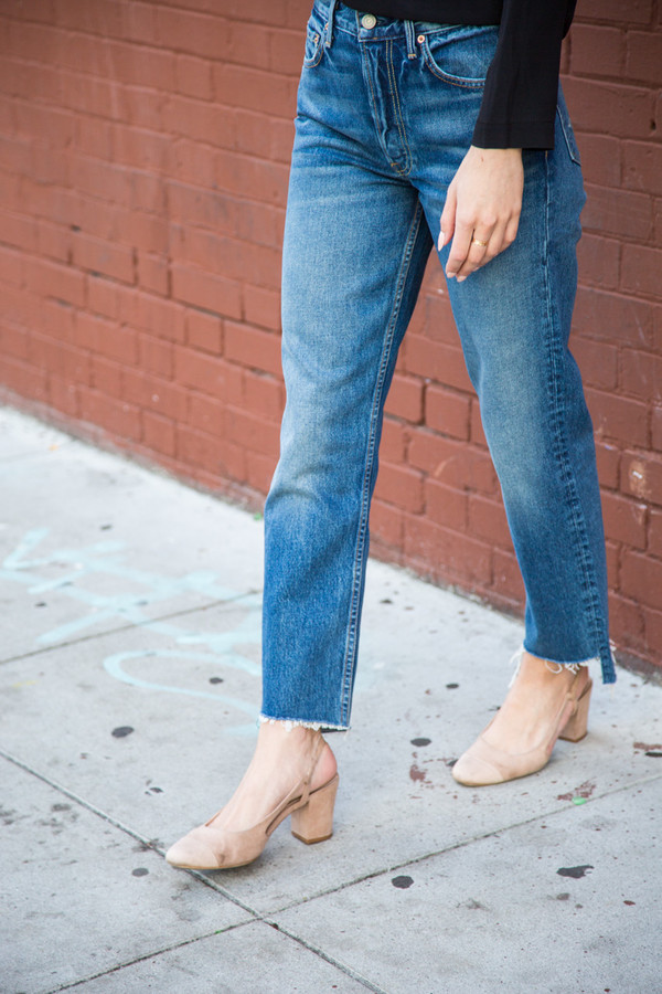 Grlfrnd Helena Low Rise Jean In Close To You Grlfrnd Helena Low Rise Jean In Close To You