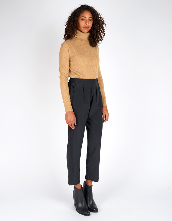 Ali Golden Elastic Waist Pant Black Ali Golden Elastic Waist Pant Black