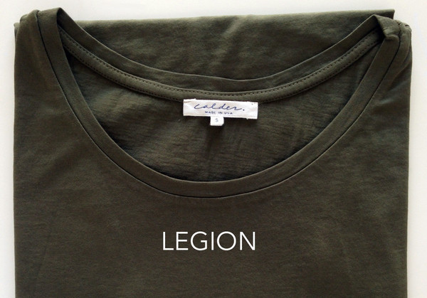 Calder Blake Inez V-neck Tee Calder Blake Inez V-neck Tee