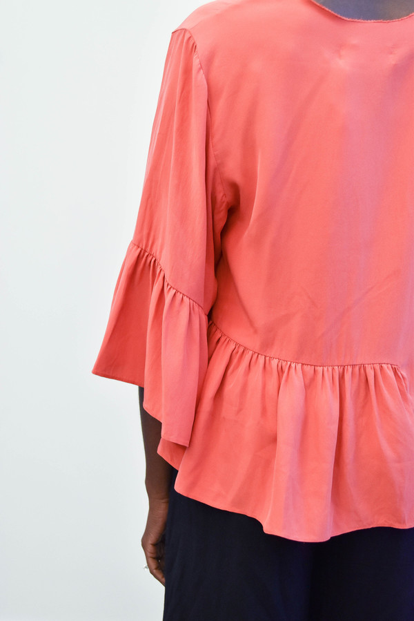 Correll Correll Coco Shirt in Red Correll Correll Coco Shirt in Red