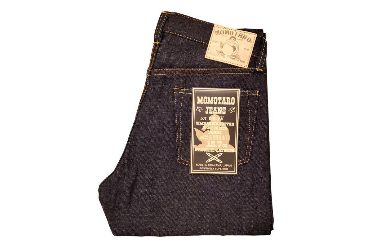 momotaro natural tapered fit