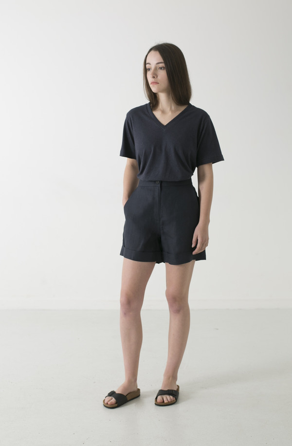 GOOD STUDIOS HEMP JERSEY V TEE GOOD STUDIOS HEMP JERSEY V TEE