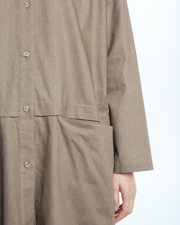 Revisited Matters Cropped Raincoat Top in Forest Revisited Matters Cropped Raincoat Top in Forest
