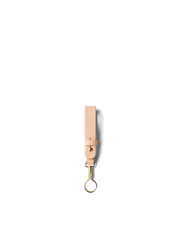 Tanner Goods Key Ring Lanyard Natural Tanner Goods Key Ring Lanyard Natural