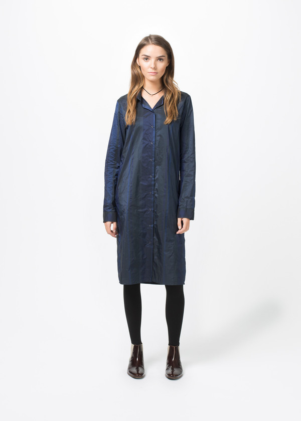Hudson Snap-Front Shirtdress Hudson Snap-Front Shirtdress