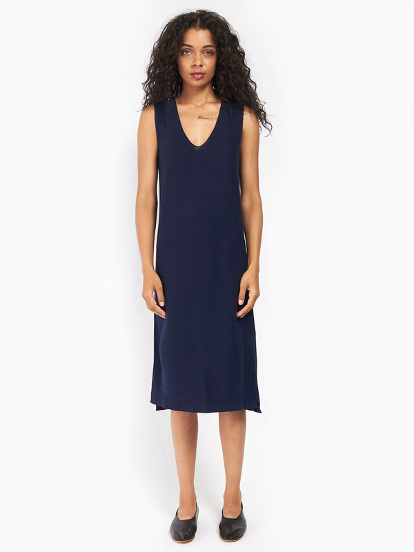 Ali Golden Knit V-Neck Dress Ali Golden Knit V-Neck Dress