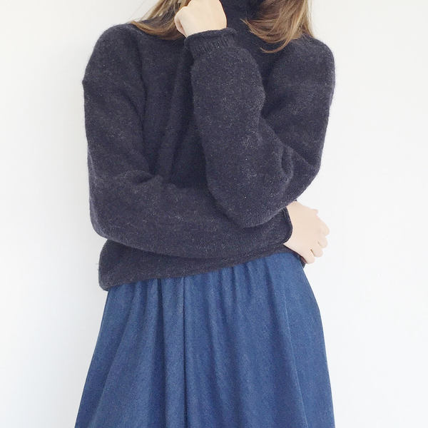 Johan Vintage Navy Woolrich Sweater Johan Vintage Navy Woolrich Sweater