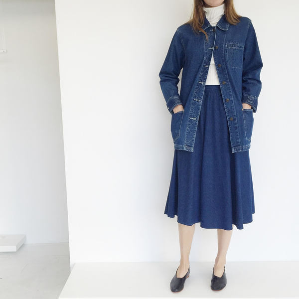 Johan Vintage Denim Circle Skirt Johan Vintage Denim Circle Skirt