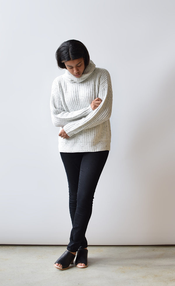 Lush Speckled Turtleneck Sweater Lush Speckled Turtleneck Sweater