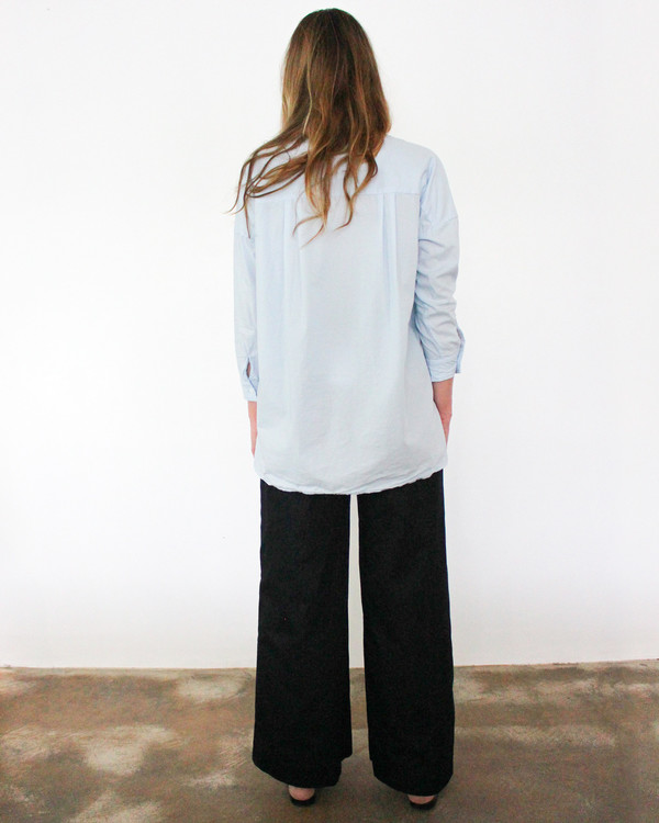 Esby STELLA L/S BUTTON DOWN - SKY BLUE Esby STELLA L/S BUTTON DOWN - SKY BLUE