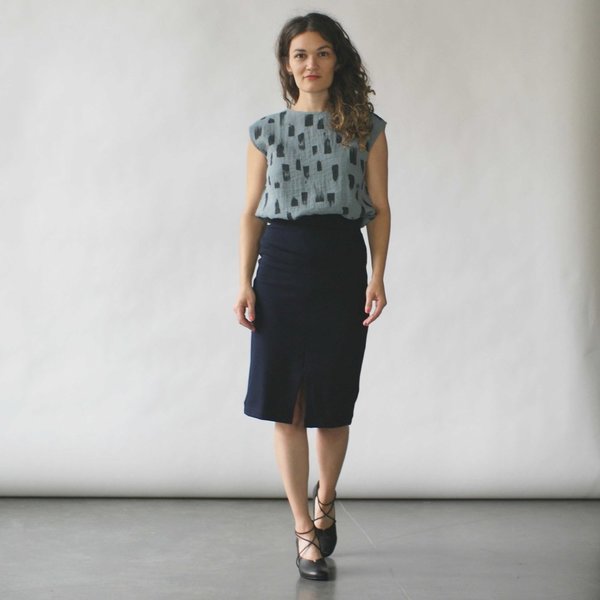Make It Good Drift Blouse in Glacier Make It Good Drift Blouse in Glacier