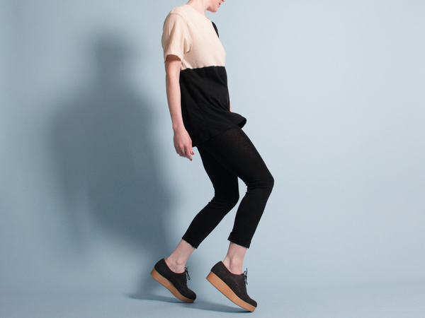 Correll Correll Ecke T-Shirt - Black/Natural Correll Correll Ecke T-Shirt - Black/Natural