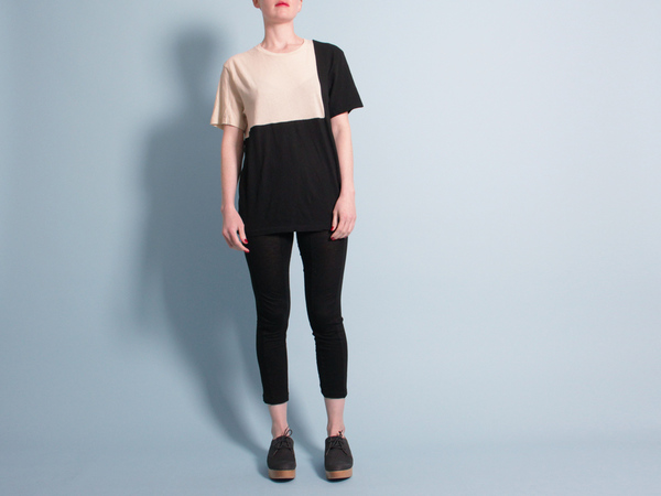 Correll Correll Ecke T-Shirt - Black/Natural Correll Correll Ecke T-Shirt - Black/Natural