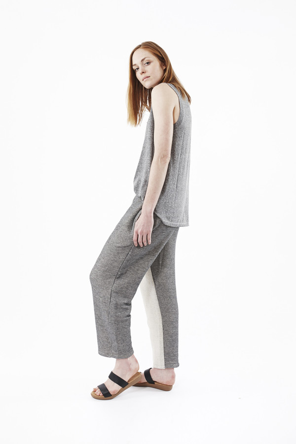 REIF HAUS Contra Lounge Pant in Heather Grey REIF HAUS Contra Lounge Pant in Heather Grey