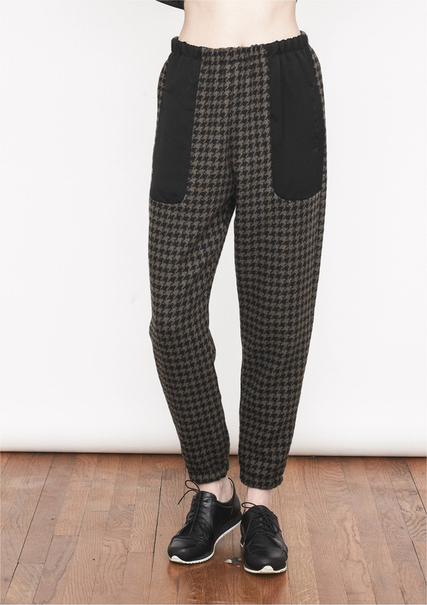 Berenik PANTS HOUNDSTOOTH TWEED PANT Berenik PANTS HOUNDSTOOTH TWEED PANT