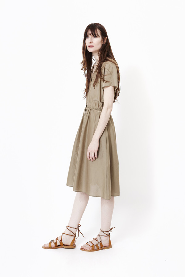 LA ROBE The Poppy Dress in Khaki LA ROBE The Poppy Dress in Khaki