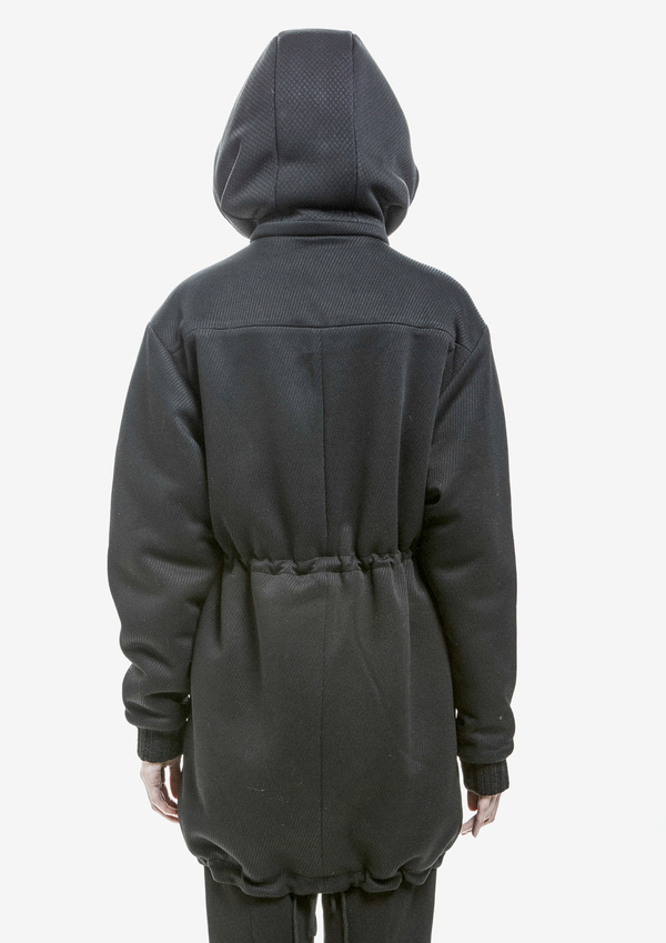 Berenik Jacket Hood Bias Triacetate - Black Bias Berenik Jacket Hood Bias Triacetate - Black Bias