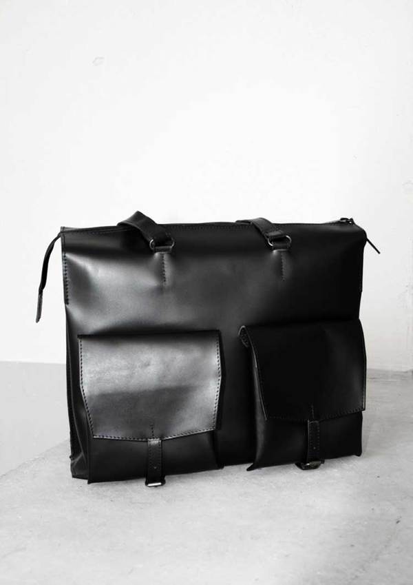 Berenik Bag Leather - Black Matt Berenik Bag Leather - Black Matt