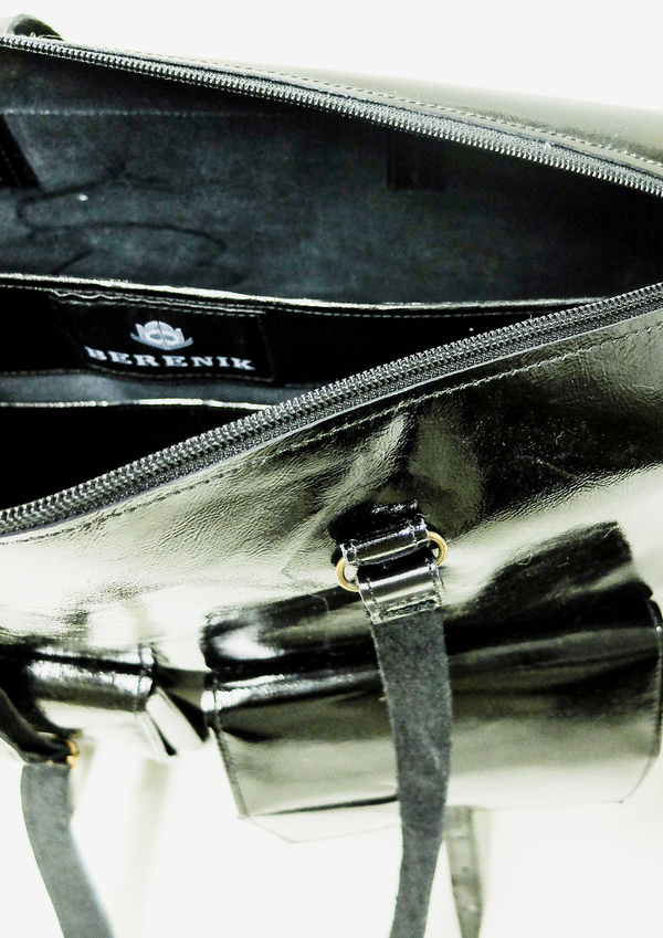 Berenik Bag Leather - Black Matt Berenik Bag Leather - Black Matt