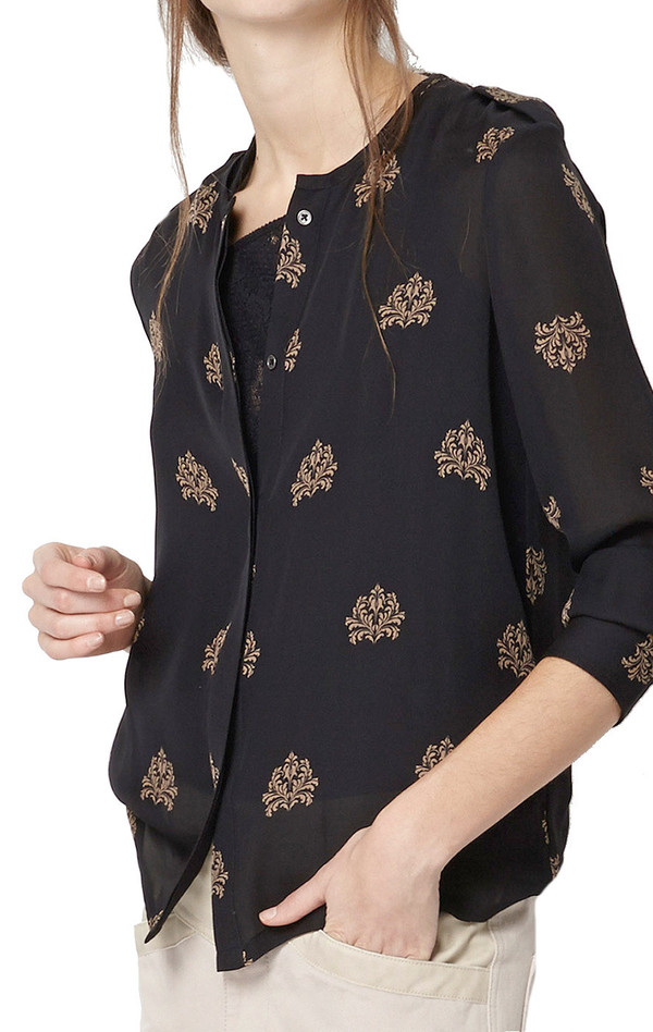Hoss Intropia Silk Pattern Blouse Hoss Intropia Silk Pattern Blouse