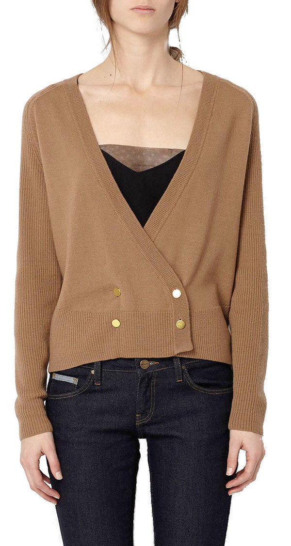 Hoss Intropia Wrap Button Cardigan Hoss Intropia Wrap Button Cardigan