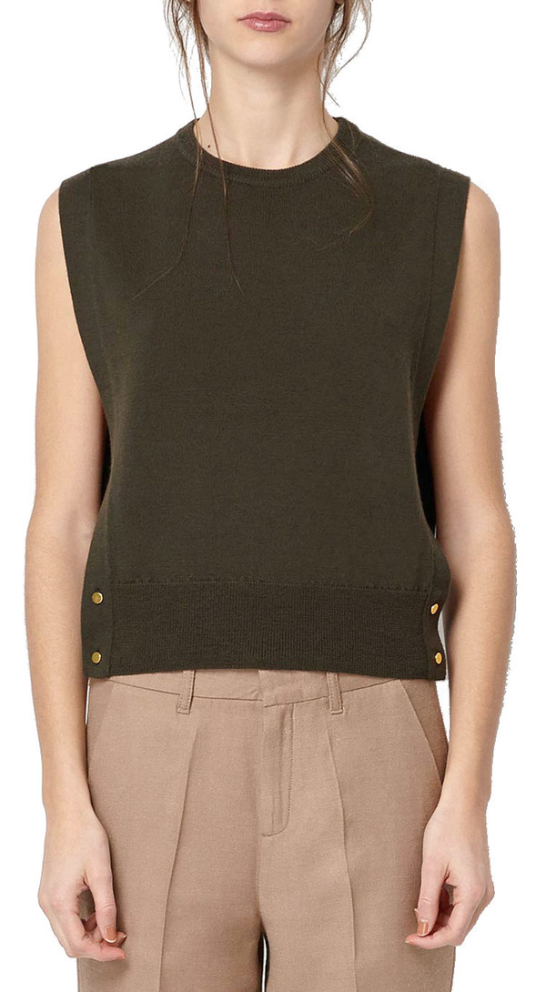 Hoss Intropia Wrap Button Vest Hoss Intropia Wrap Button Vest