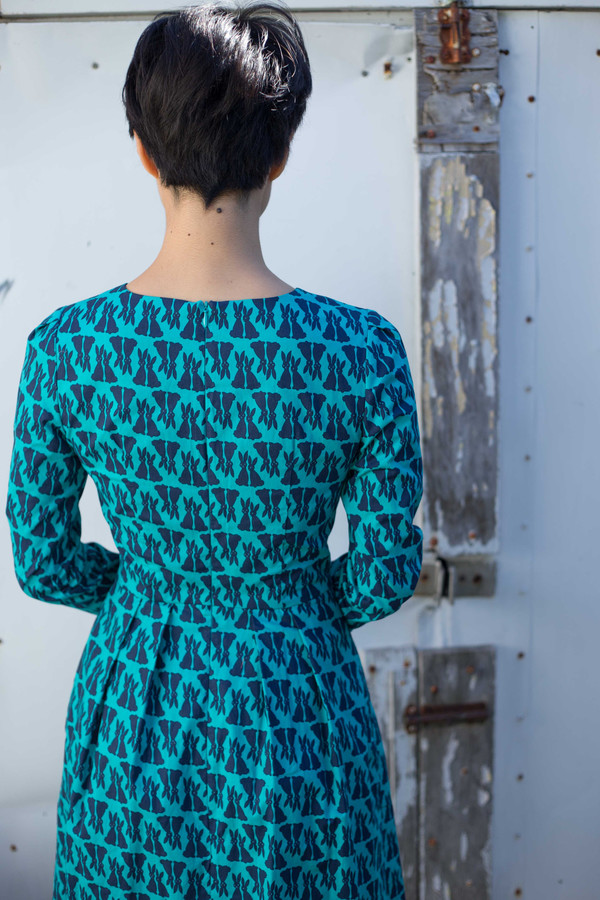 Birds of North America Topaz Dress (Turquoise) Birds of North America Topaz Dress (Turquoise)