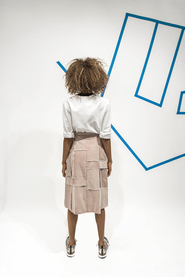 Steven Tai Flat Weave Skirt Steven Tai Flat Weave Skirt