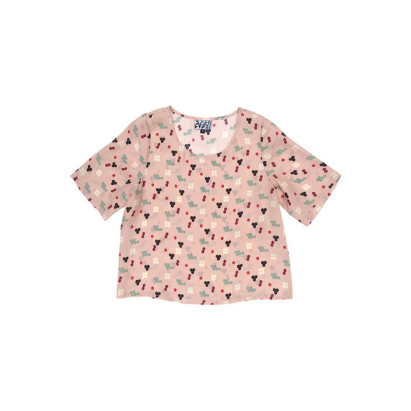 Dusen Dusen PINK FIVE DOT TEE Dusen Dusen PINK FIVE DOT TEE