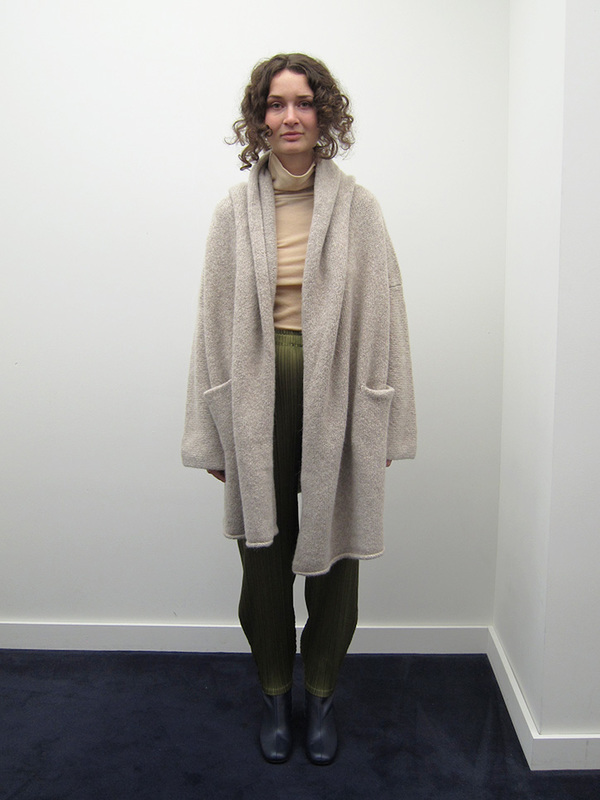 Lauren Manoogian Capote Coat, Ecru Lauren Manoogian Capote Coat, Ecru