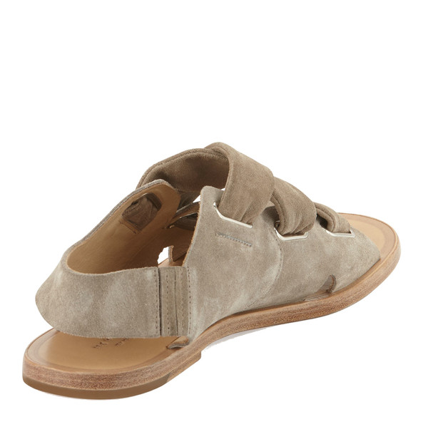 Rag & Bone Elda Sandal - Warm Grey Suede Rag & Bone Elda Sandal - Warm Grey Suede
