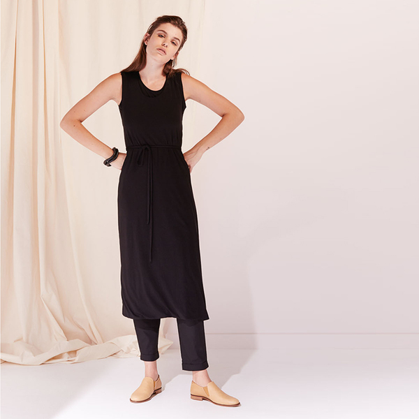 Kowtow Building Block envelope dress - black Kowtow Building Block envelope dress - black