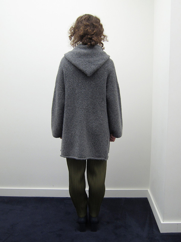 Lauren Manoogian Capote Coat, Charcoal Lauren Manoogian Capote Coat, Charcoal