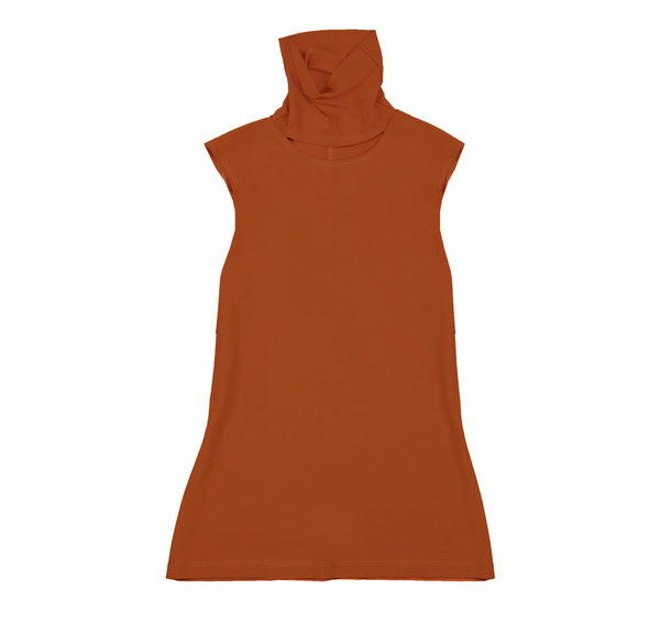 Sleeveless Cut-Out Turtleneck Sleeveless Cut-Out Turtleneck