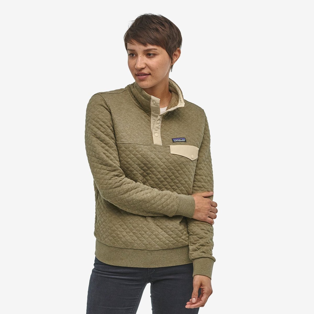 Patagonia Organic Cotton Quilt Snap T 