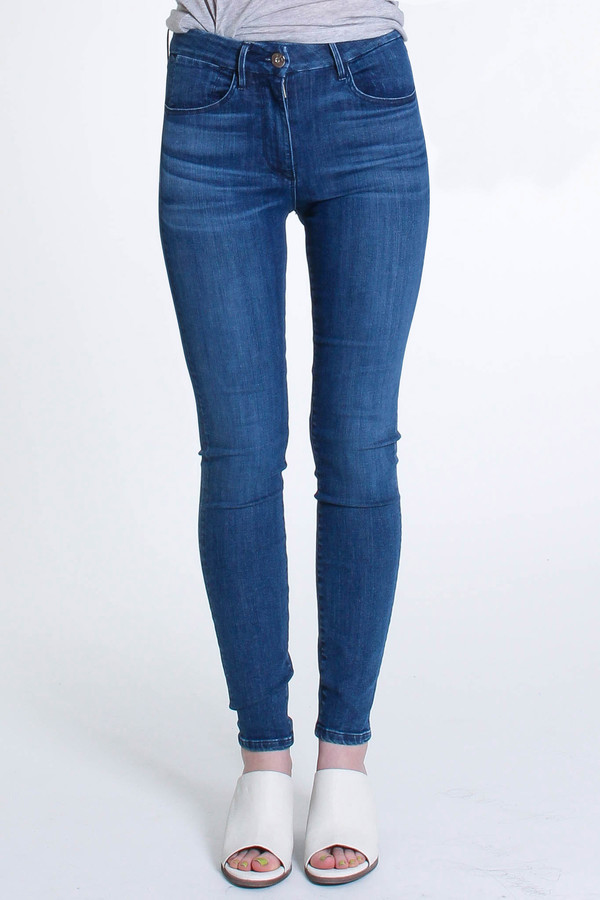 3x1 Channel seam high rise skinny in teras 3x1 Channel seam high rise skinny in teras