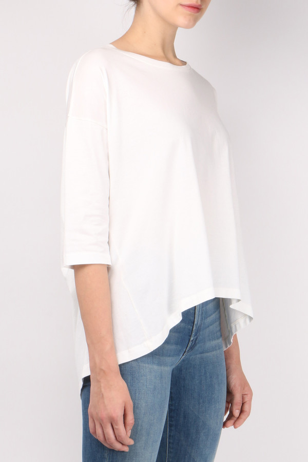 Ma'ry'ya Round Neck Tuck Tee Ma'ry'ya Round Neck Tuck Tee
