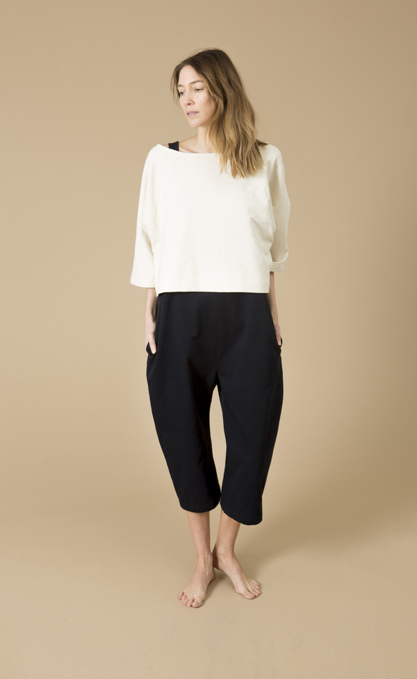 Ilana Kohn Mo Crop, Navy Ilana Kohn Mo Crop, Navy
