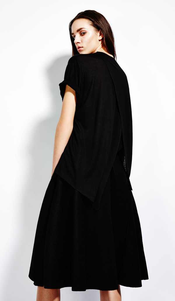 Devlyn Van Loon Midi Tuck Skirt Devlyn Van Loon Midi Tuck Skirt