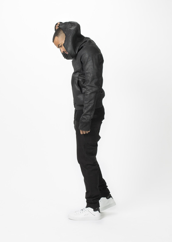 Men's Rundholz Wax Zip Hoodie Men's Rundholz Wax Zip Hoodie