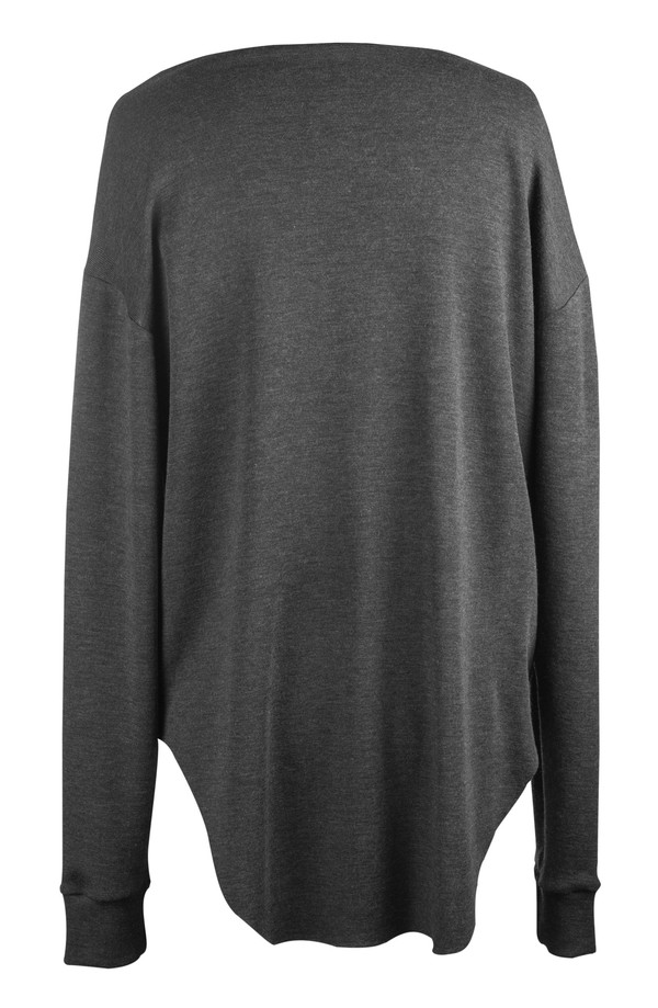 Devlyn Van Loon Slim Knit Long Sleeve - Charcoal Devlyn Van Loon Slim Knit Long Sleeve - Charcoal