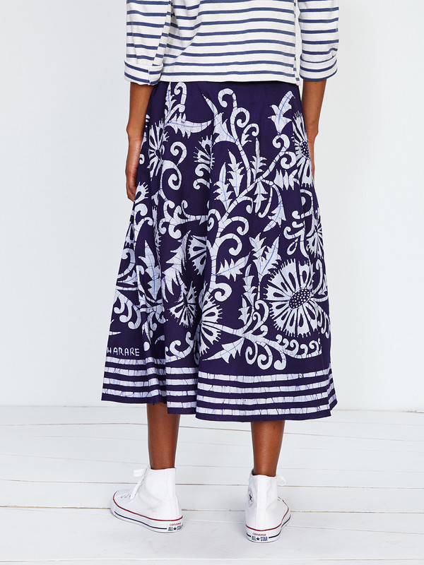 Harare CHRYSS SKIRT / INDIGO Harare CHRYSS SKIRT / INDIGO