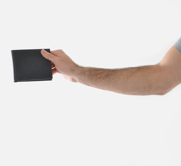 Dark Brown Billfold Wallet by Mismo Dark Brown Billfold Wallet by Mismo