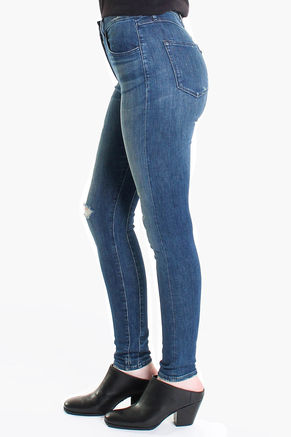 3x1 Channel seam high rise skinny in delta 3x1 Channel seam high rise skinny in delta