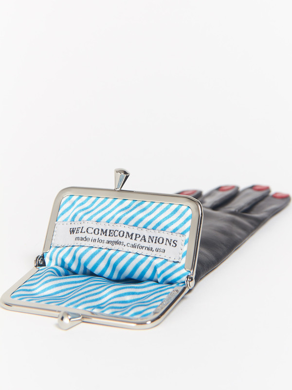 Welcome Companions Glove Coin Purse Black Welcome Companions Glove Coin Purse Black