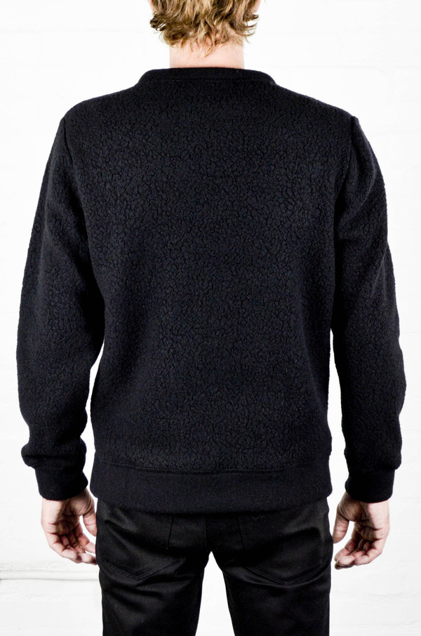 Men's Odin Textured Rune Wool Sweatshirt Men's Odin Textured Rune Wool Sweatshirt