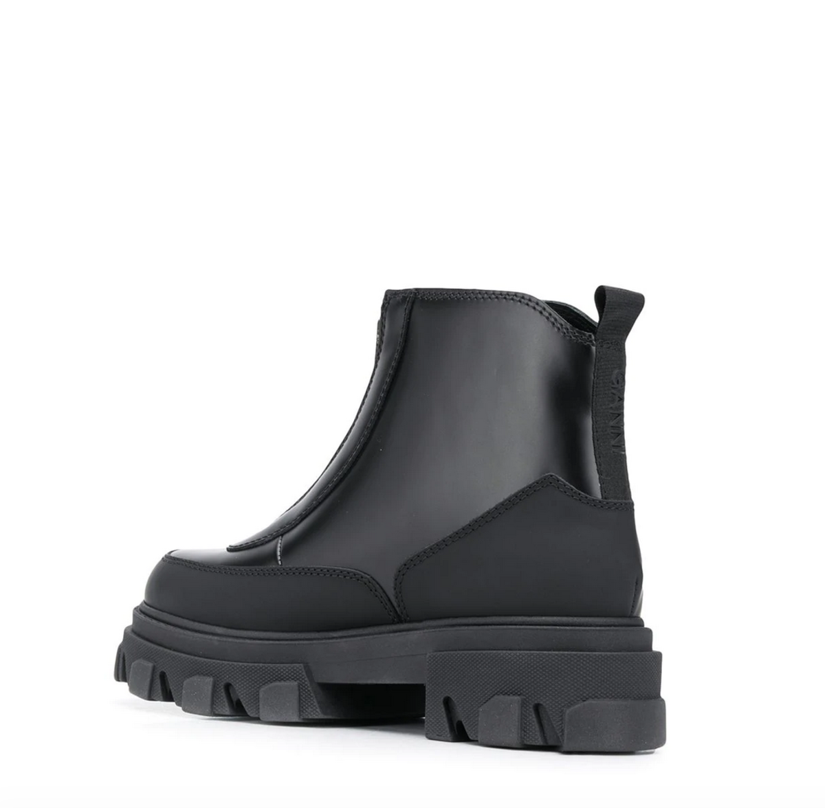 GANNI Polido Boot - BLACK | Garmentory