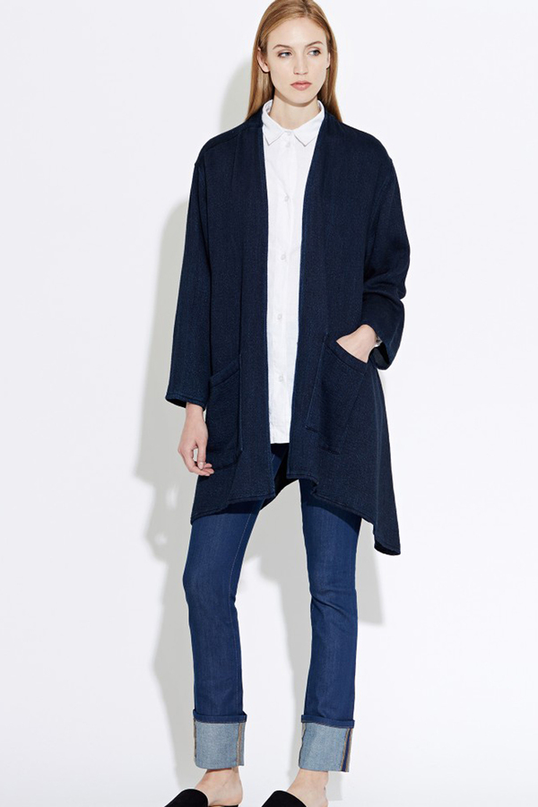 WAVEN Eva Kimono Jacket - Valentini Blue WAVEN Eva Kimono Jacket - Valentini Blue
