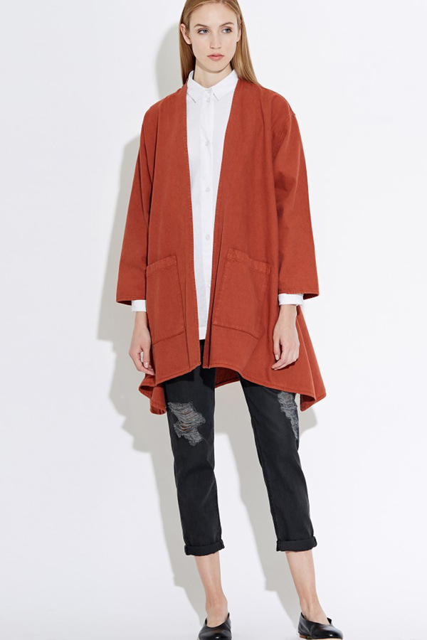 WAVEN Eva Kimono Jacket - Burnt Orange WAVEN Eva Kimono Jacket - Burnt Orange